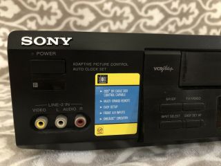 Sony SLV - 778HF Video Cassette Recorder VHS HI - FI Stereo Quick Mechanism - 3