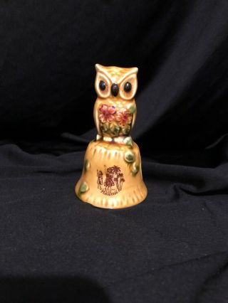 Vintage Hawaii Souvenir Owl Bell
