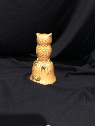 Vintage Hawaii Souvenir Owl Bell 2