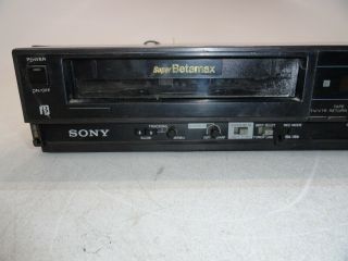 Sony Betamax SL - HFR70 VCR Player Limited Testing AS - IS 3