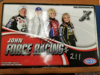 Nhra Diecast 1 24 Funny Car Courtney Force Traxxas 2012 " Rookie " Mustang Signed