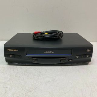 Panasonic Pv - V4020 4 Head Hifi Omnivision Vhs Video Player Recorder - No Remote
