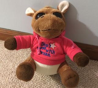 Don’t Mess With Texas Stuffed Animal Horse