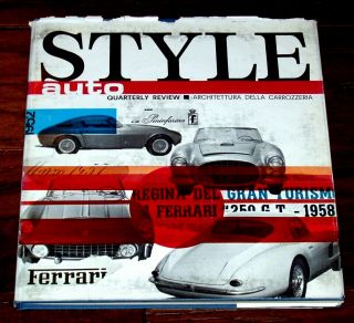 Style Auto 6 Architettura Della Carrozzeria - Hardbound 1965 With Dj English Ed