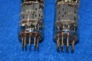 12AU7 ECC82 Amperex for Hewlett Packard Selects Audio Preamplifier Vacuum Tubes 2
