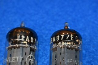 12AU7 ECC82 Amperex for Hewlett Packard Selects Audio Preamplifier Vacuum Tubes 3