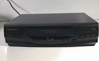 Panasonic Pv - V4520 4 - Head Hi - Fi Vhs Video Cassette Player