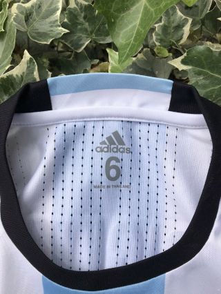 Argentina National Team Match Worn Shirt 2016 3