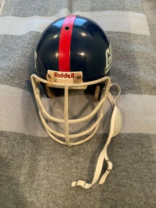 For Collectors Riddell York Giants Full - Size Football Helmet