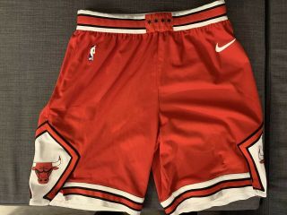 Authentic On Court Nba Nike Chicago Bulls Size Short 38 Men 