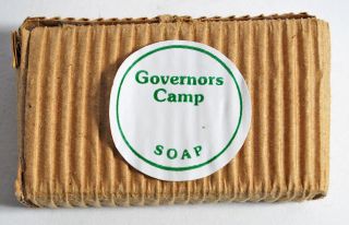 Vintage Governors Camp Kenya Cussons Imperial Leather Soap