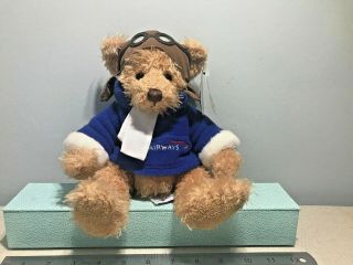Russ Wilbur Teddy Bear Pilot Exclusive British Airways 100 Years Of Flight 2003
