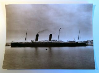 Oceanic White Star Line Real Photograph From The Archives Of Harland & Wolff