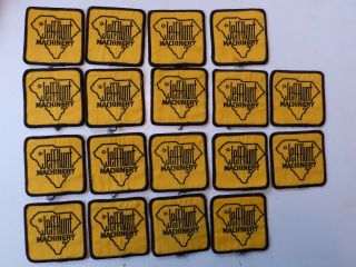18 Surplus Jeff Hunt Machinery Alabama Embroidered Patches Emblems Badges