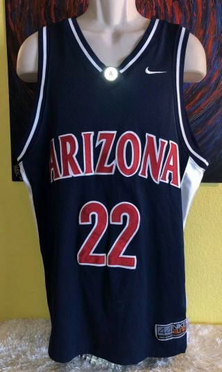 Nike Elite Dri - Fit Arizona Wildcats 22 Stitched Basketball Jersey Size 44 Large