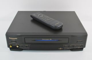 Panasonic Vcr Vhs Player Pv - 4509 Recorder Omnivision 4 Head W/ Remote