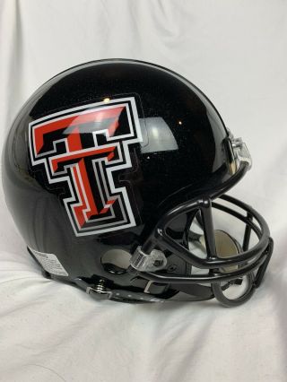 Texas Tech Red Raiders Riddell Authentic Football Helmet 27