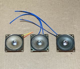 Vintage Sansui Sp - X9 Speaker Tweeters T - 167 Set Of 3