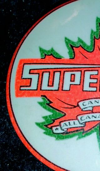 1959 MISS SUPERTEST GREEN TRIM UNLIMITED HYDROPLANE RACING BUTTON - CANADIAN GAS 2