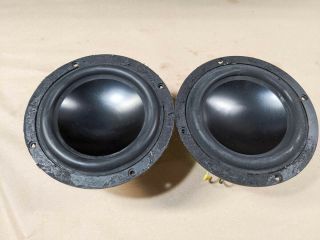 Matched Pair Acoustic Research Ar - 9 (version) 6 " 8 Ohm Mid - Range Drivers