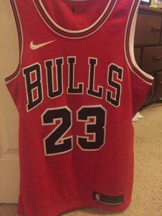 Michael Jordan Authentic Nike Swingman Jersey Chicago Bulls Medium (44)