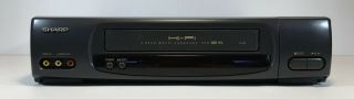 Sharp VC - H914U VCR 4 Head Hi - Fi VHS Player Recorder,  W/ Remote & - - 2