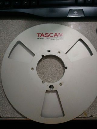 Tascam Re - 1004 Nab 10.  5 " 10 1/2” Inch Metal Reel Aluminum 1/4 " Tape Teac