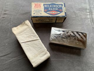 Wilkinson Sword Empire Model 7 - Day Razor Shave Kit Case & Box England
