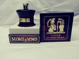 Secret De Venus Bath Oil Perfume 2 Oz = 59 Ml Made In France By Weil Paris