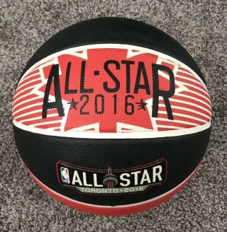 Toronto 2016 Nba All - Star Game Collectible Spalding Basketball