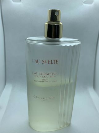 Christian Dior Eau Svelte Body Treatment Fragrance 200 Ml 6.  8 Fl Oz Authentic