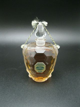 Guerlain Perfum Des Champs - Elysees 60ml / 2fl Oz Baccarat Perfume Bottle