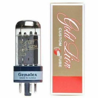 Genalex Gold Lion U77 / Gz34 Single Rectifier Vacuum Tube Reissue
