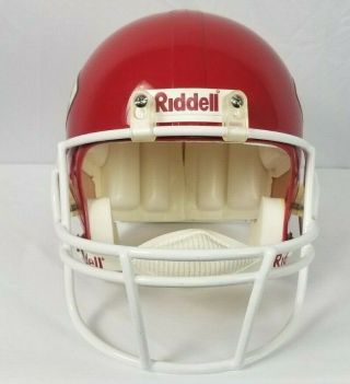 NFL Kansas City Chiefs American Football Helmet Large Display Riddell 2