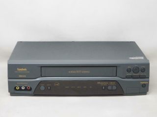 SYMPHONIC SL2960 VCR VHS Player/Recorder No Remote Great 2