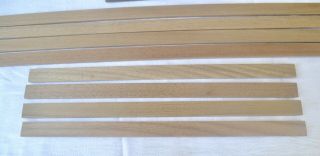 Replacement Walnut Trim for two JBL L100 Century Speaker Grilles 2
