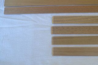 Replacement Walnut Trim for two JBL L100 Century Speaker Grilles 3
