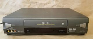 Toshiba M - 674 Vhs Vcr Player Video Cassette Recorder Hi - Fi Stereo 4 Head