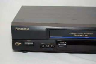 Panasonic PV - V4611 VHS Player VCR 4 - Head Hi - Fi Stereo Video Recorder VCR Plus 2