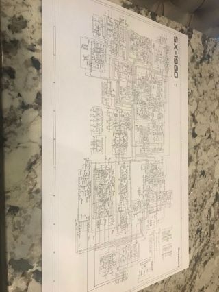 Pioneer SX - 1980 Receiver Operating Instructions and schematic 2