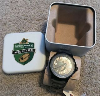 2014 Team Issued Notre Dame Football Fossil Music City Bowl Watch