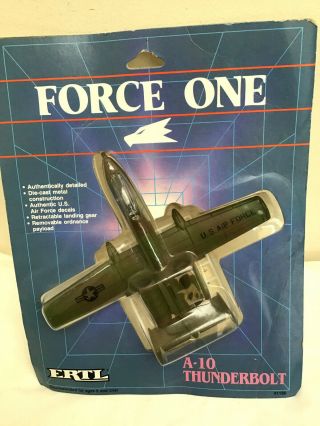 1986 Ertl Force One A - 10 Thunderbolt