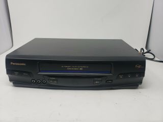 Panasonic Pv - V4540 Vcr Vhs Player Recorder Omnivision 4 Head,  No Remote