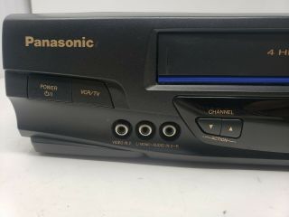Panasonic PV - V4540 VCR VHS Player Recorder Omnivision 4 Head,  No Remote 3