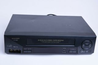 Sharp - Vc - H810u - 4 Head - Hi - Fi Stereo - Video Cassette Recorder - Vhs Vcr