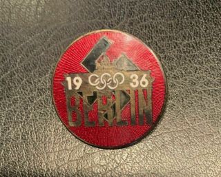 Olympic Games Berlin 1936 Germany Badge Pin