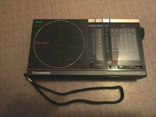 Panasonic Rf - B20 Am Fm Lw Sw Shortwave 9 Band Radio Vintage 1986