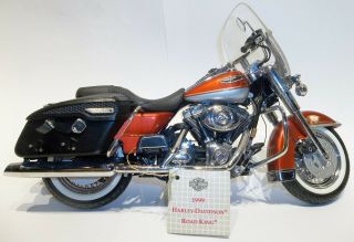 Franklin Fmpm Harley - Davidson 1999 Road King (some Broken/missing Parts)