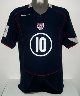 Nike Usa Us Soccer Team Usa Donovan 2006 Qualifiers L Shirt Jersey
