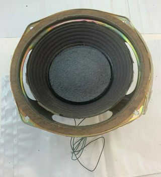 Vintage The Smaller Advent Loudspeaker Serial 3950 8.  5 " Woofer 8 1/2 " Speaker